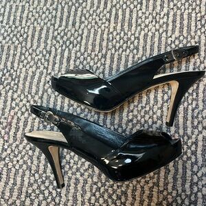 Beautiful patent leather Via Spiga high heels worn maybe once